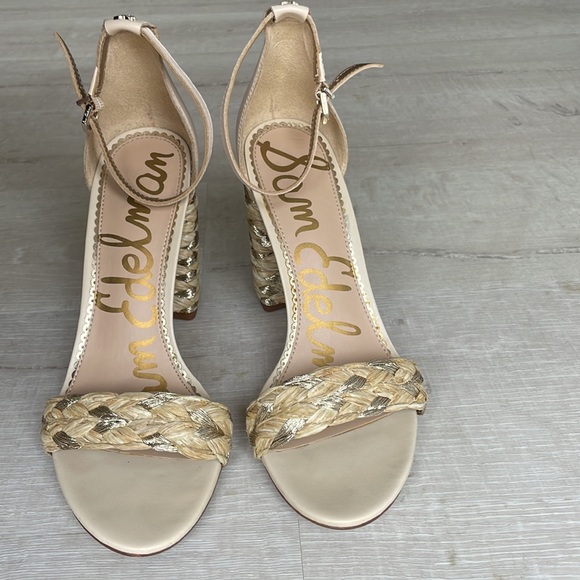 Sam Edelman blocked sandals size 9 - Picture 3 of 4